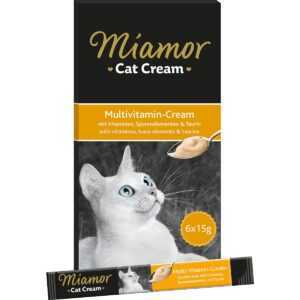 Miamor Cat Snack Cream multivitamín 24 × 15 g