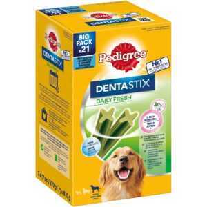 Pedigree DentaStix Daily Fresh pro velké psy 4 × 21 kusů
