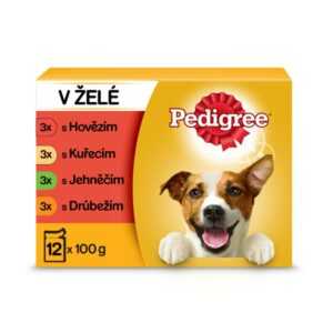 Pedigree kapsičky masový výběr v želé 96 x 100 g