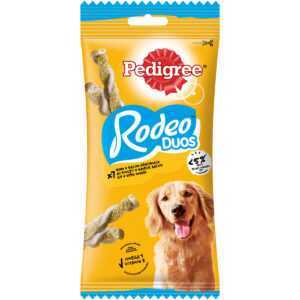 Pedigree® Rodeo – kuře a slanina 5× 7 ks