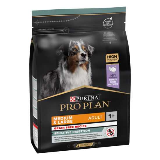 PURINA PRO PLAN Medium & Large Adult OPTIDIGEST s vysokým obsahem krocana PURINA PRO PLAN Medium & Large Adult OPTIDIGEST s vysokým obsahem krocana