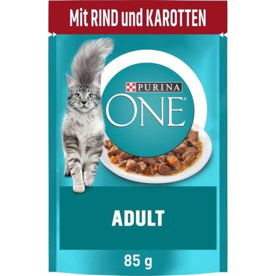 Purina ONE Adult s hovězím masem a mrkví Purina ONE Adult s hovězím masem a mrkví