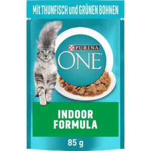 Purina ONE Indoor Formula s tuňákem a zelenými fazolemi