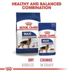 ROYAL CANIN Maxi Adult 4 kg + Maxi Adult v omáčce 10× 140 g