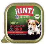 Rinti Feinest Bio Pur s drůbežím a hovězím masem 22 × 150 g
