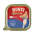 Rinti Gold Mini s jemnými kousky kuřecího masa a husy 48 × 100 g