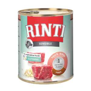 Rinti Sensible hovězí a rýže 24x800g