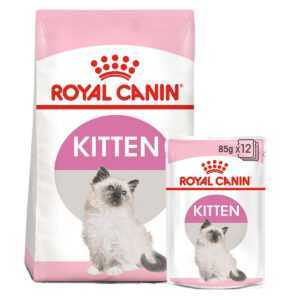 ROYAL CANIN KITTEN granule 2 kg + kapsičky v omáčce 12× 85 g