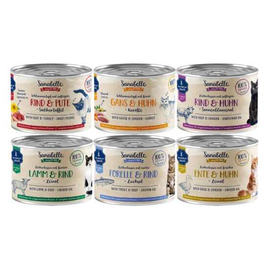 Sanabelle Mixtray 1 krmivo v konzervě 24× 180/195 g Sanabelle Mixtray 1 krmivo v konzervě 24× 180/195 g