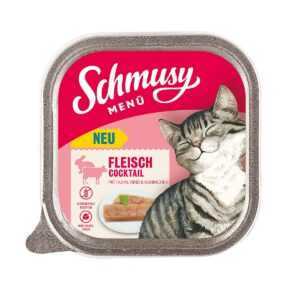 Schmusy Menü masová směs 16 × 100 g