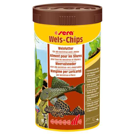 Sera Wels-Chips 250 ml