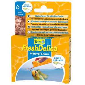 Tetra gelové krmivo FreshDelica Brine Shrimps 48 g