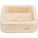 Trixie dřevěná miska 8 × 8 cm