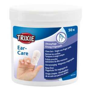 Trixie jednorázové návleky na prst pro péči o uši