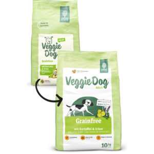 Green Petfood VeggieDog grainfree 2 × 10 kg