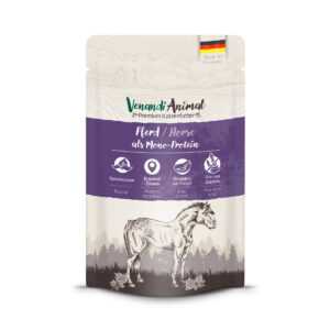 Venandi Animal – koňské maso jako jediný zdroj bílkovin 24× 125 g