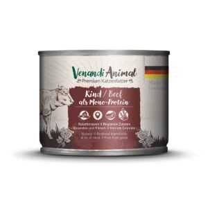 Venandi Animal – hovězí jako jediný zdroj bílkovin 24 × 200 g