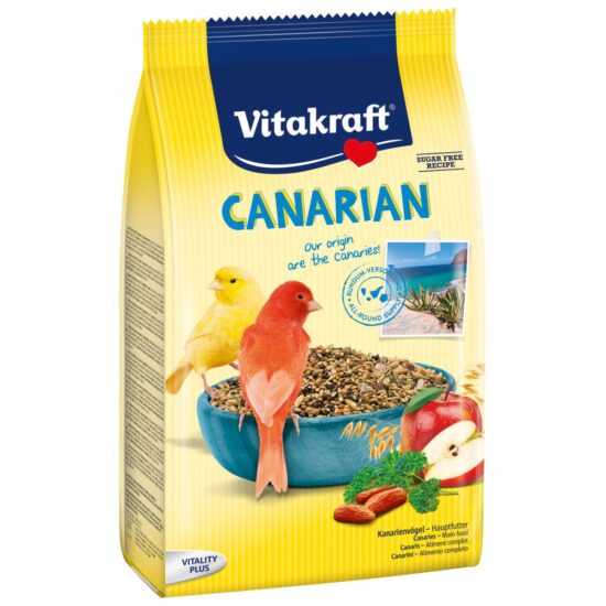 Vitakraft Canarian hlavní krmivo pro kanárky 5× 800 g Vitakraft Canarian hlavní krmivo pro kanárky 5× 800 g