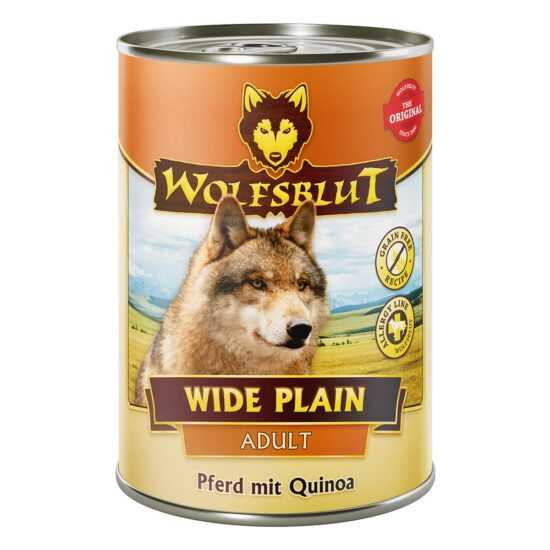 Wolfsblut Wide Plain s quinoou 12 × 395 g