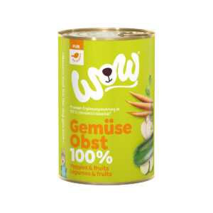 WOW s čistou zeleninou & ovocem 6 × 400 g